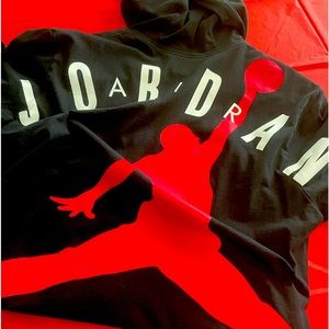 MENS AIR JORDAN T-SHIRT HOODIE